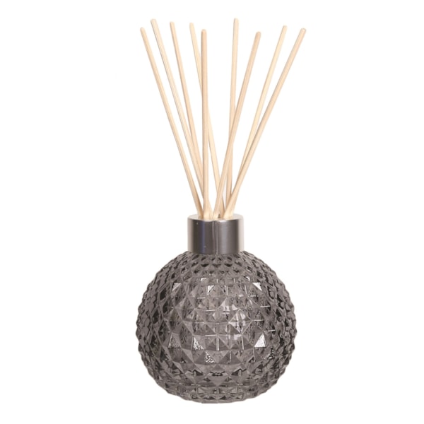 Grey Lustre Glass Reed Diffuser & 50 Rattan Reeds