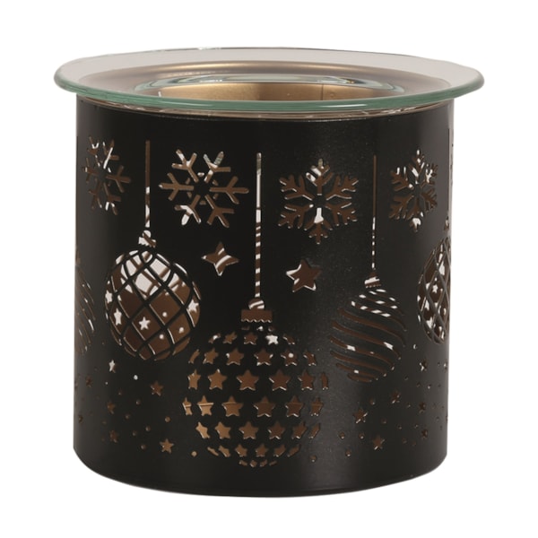 Tealight Wax Melter and Candle Holder - Black Silhouette Melter Baubles