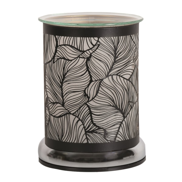 Electric Wax Melter Touch - Black Silhouette Botanicals 17cm