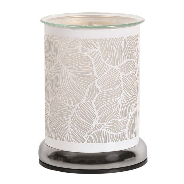 Electric Wax Melter Touch - White Silhouette Botanicals 17cm