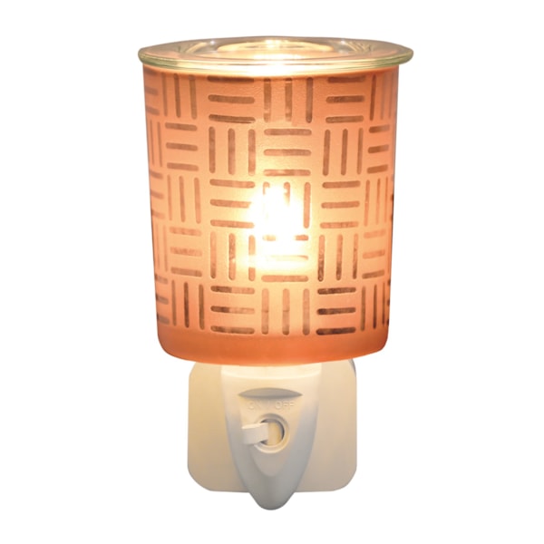 Wax Melter Plug In - Copper Square 13cm