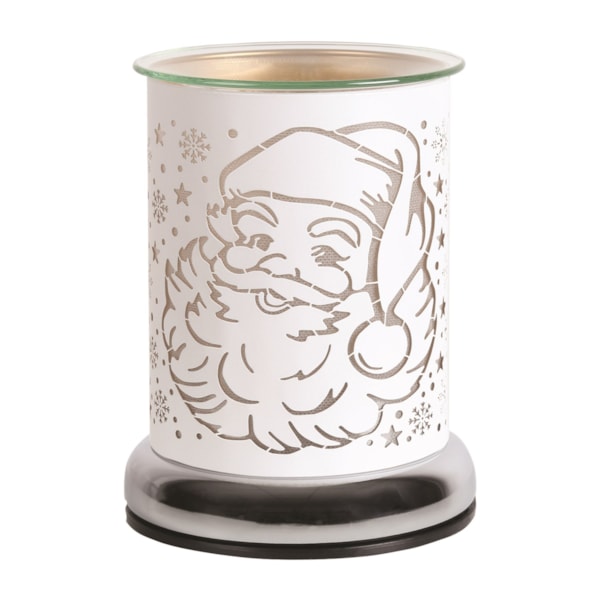 Electric Wax Melter Touch - White Silhouette Santa 17cm