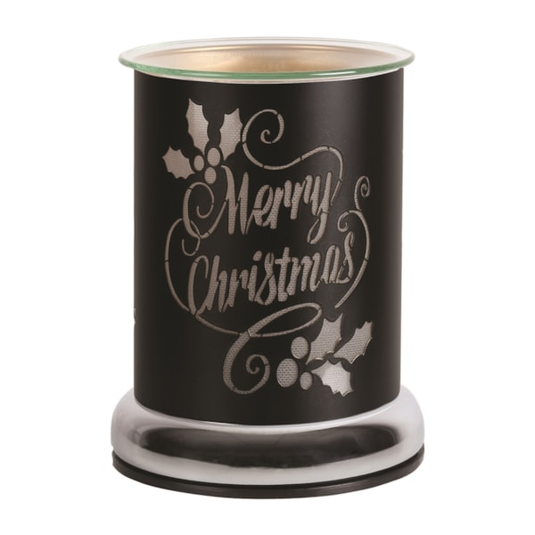 Electric Wax Melter Touch - Black Silhouette Merry 17cm