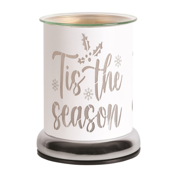 Electric Wax Melter Touch - White Silhouette Tis the Season 17cm