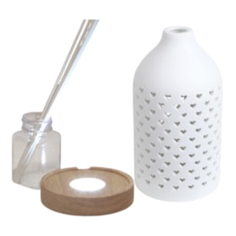 LED Ceramic Reed Diffuser Hearts 19cm