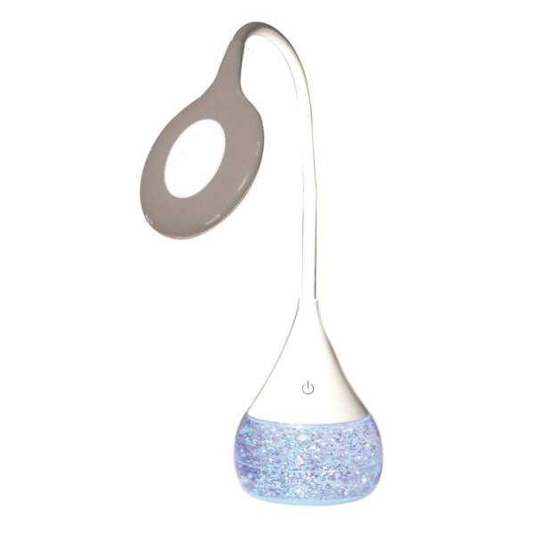 Flexible Neck LED Colour Changing Glitter Lamp 10 x 50cm