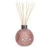 Pink Lustre Glass Reed Diffuser & 50 Rattan Reeds