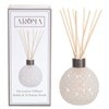 White Lustre Glass Reed Diffuser & 50 Rattan Reeds