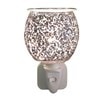 Wax Melter Plug In - Glitter Glass 12cm