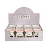 Wax Melt Burner Heart 3 Assorted Pink, White, Grey