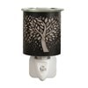 Wax Melter Plug In - Black & Gold Silhouette Tree of Life 13cm