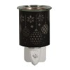 Wax Melter Plug In - Black & Gold Silhouette Baubles 13cm