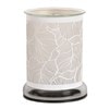 Electric Wax Melter Touch - White Silhouette Botanicals 17cm