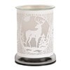 Electric Wax Melter Touch - White Silhouette Stag 17cm