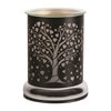 Electric Wax Melter Touch - Black Silhouette Heart Tree 17cm