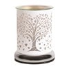 Electric Wax Melter Touch - White Silhouette Heart Tree 17cm