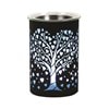 LED Melter Heart Tree - Black 12cm