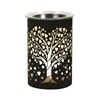 LED Melter Heart Tree - Black 12cm