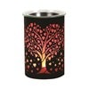 LED Melter Heart Tree - Black 12cm