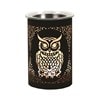 LED Melter Owl Black 12cm