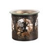 Tealight Wax Melter and Candle Holder - Black & Gold Silhouette Melter Fairy