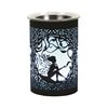 LED Melter Seated Fairy Black 12cm