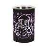 LED Melter Santa Black 12cm