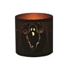 Tealight Wax Melter and Candle Holder - Black & Gold Silhouette Melter Ghost