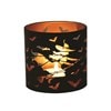 Tealight Wax Melter and Candle Holder - Black & Gold Silhouette Melter Witch