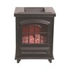 Log Burner Electric Wax Melter Black 16cm