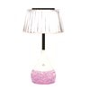 Pleated Shade LED Colour Changing Glitter Lamp 15 x 28cm