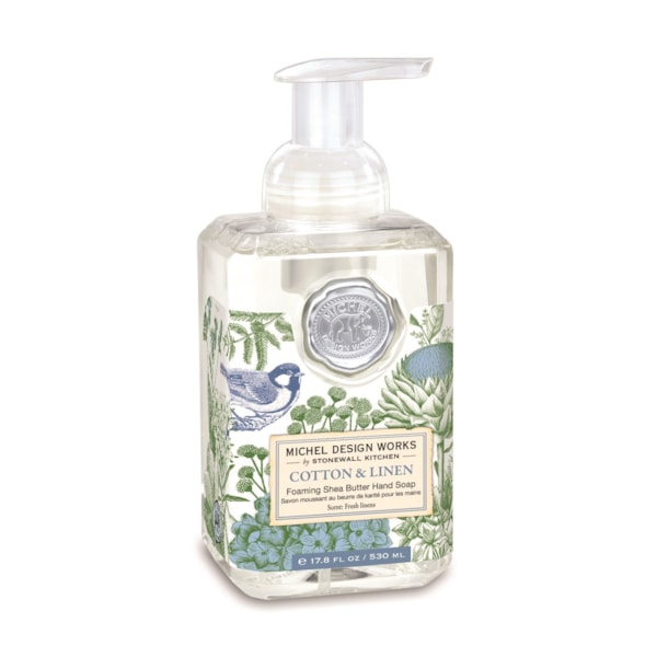 Cotton & Linen Foaming Hand Soap by Michel Design Works