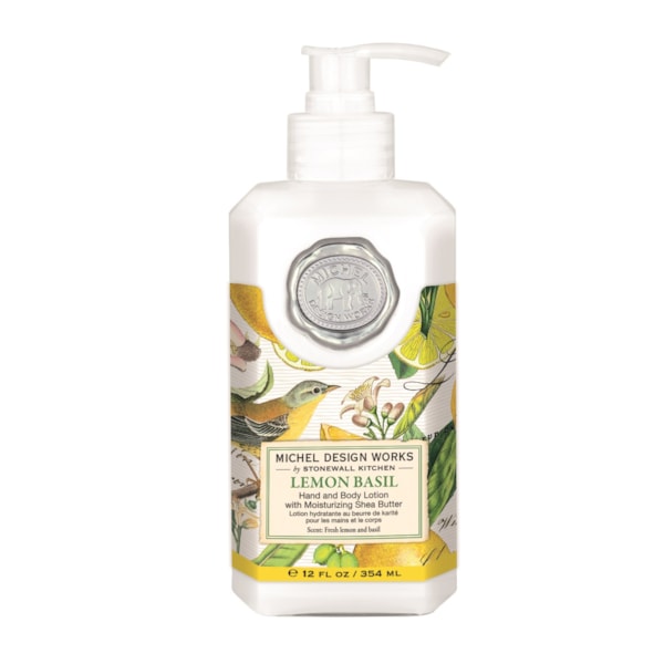 Lemon Basil Hand and Body Lotion by Michel Design Works