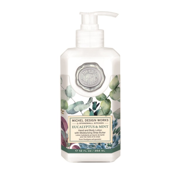 Eucalyptus and Mint Hand and Body Lotion by Michel Design Works