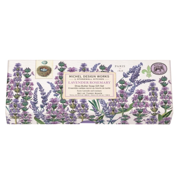 Lavender Rosemary Set 3 Soap Gift Set by Michel Design Works