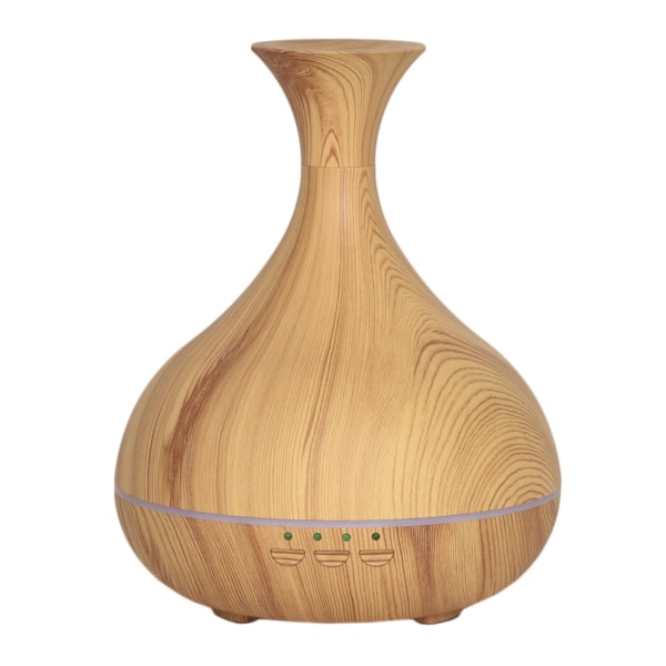 LED Ultrasonic Diffuser - Vase Light Wood 22cm