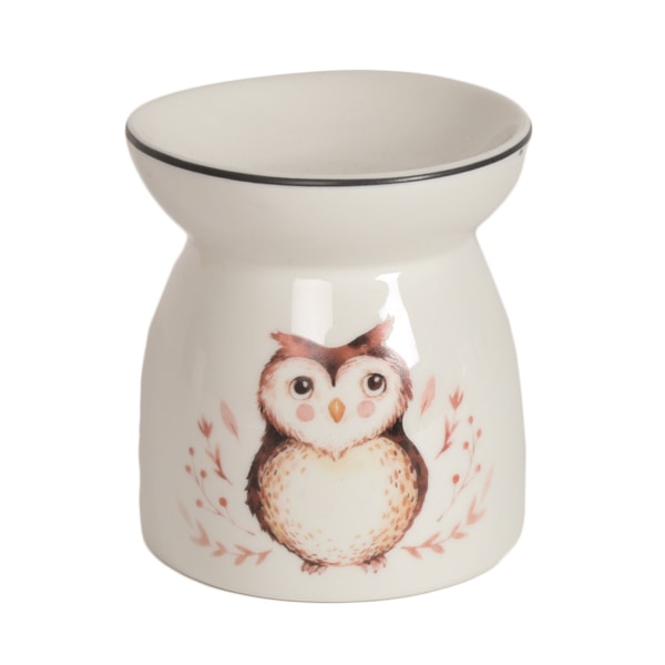 Tealight Wax Melter – Woodland Friends Owl 11cm