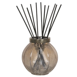 Ambre Lustre Large Glass Reed Diffuser Bottle & 50 Fibre Reeds