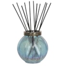 Aqua Lustre large Glass Reed Diffuser Bottle & 50 Fibre Reeds