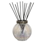 Clear Lustre Large Glass Reed Diffuser Bottle & 50 Fibre Reeds