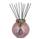 Pink Lustre Large Glass Reed Diffuser Bottle & 50 Fibre Reeds