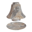 Jar Shade & Tray Set - Girgio Marble