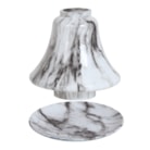 Jar Shade & Tray Set - Noir Marble