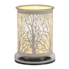 Electric Wax Melter Touch - White Silhouette Forest 17cm