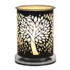 Electric Wax Melter Touch - Black Silhouette Tree Of Life 17cm