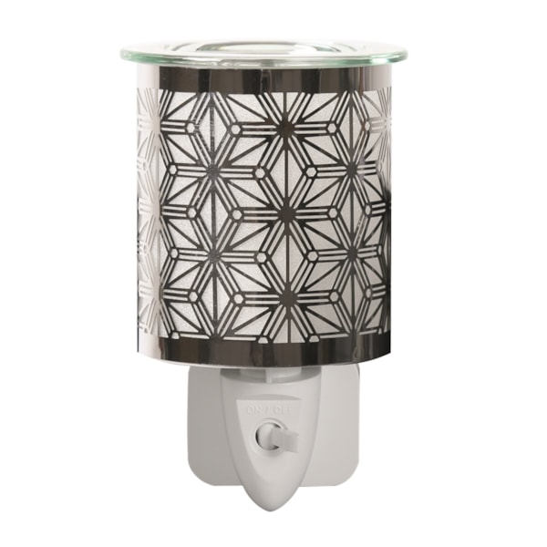 Wax Melter Plug In - Chrome Star 13cm