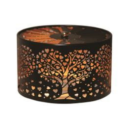 Carousel Shade Metal Silhouette - Black and Gold Tree 13cm