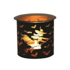 Tealight Wax Melter and Candle Holder - Black & Gold Silhouette Melter Witch