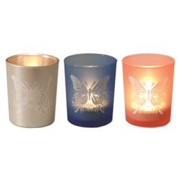 Butterfly Tealight Votive Holders Set3