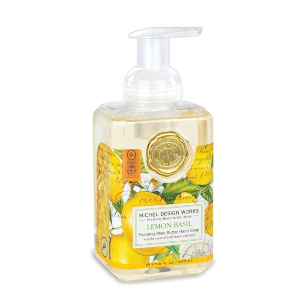 Lemon Basil Foaming Hand Soap by Michel Design Works